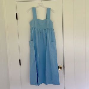 NWOT Cutout-Back Empire Midi Dress - Madewell Size 10